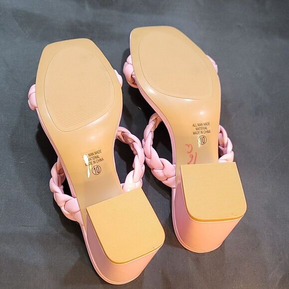 BRAND NEW DELICIOUS TWO BAND  PAILY BRAIDED SANDAL G1 - Picture 9 of 11